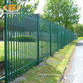 Heavy duty steel W type trident palisade fencing